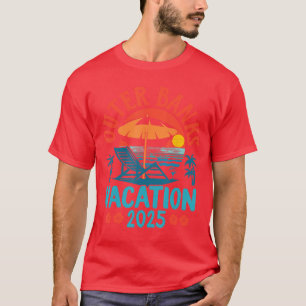 T-shirt Vacances à Outer Banks 2025 Souvenir de famille as
