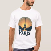 T-shirt vacances à Paris (Devant)