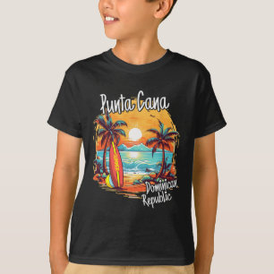 T-shirt Vacances à Punta Cana République dominicaine Plage