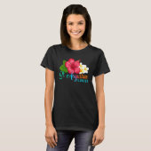 T-shirt Vacances à St Augustine Floride Hibiscus Tropical (Devant entier)