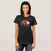 T-shirt Vacances à St Augustine Floride Hibiscus Tropical (Devant entier)
