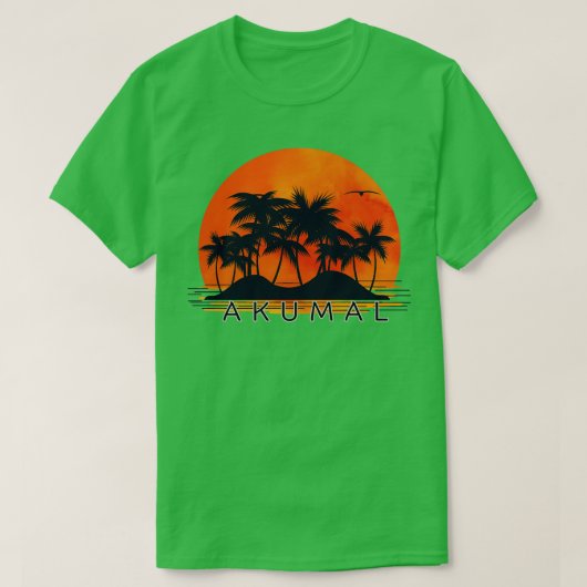 T-shirt vacances akuma (Design devant)