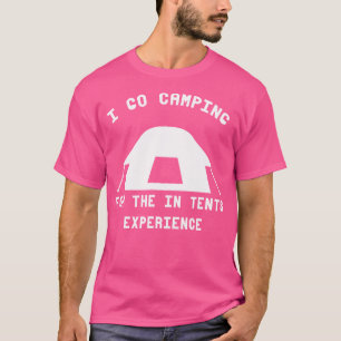 T-shirt Vacances Amusantes - Camping Pour L'Expérience Dan