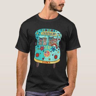 T-shirt Vacances Caravane Camping-car Voyage Cam
