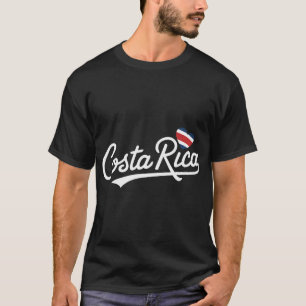 T-shirt Vacances cœur de Costa Rica Tropical Pura Vida Cos