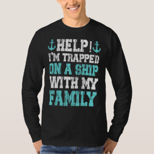 T-shirt Vacances croisière croisière en famille jumelée