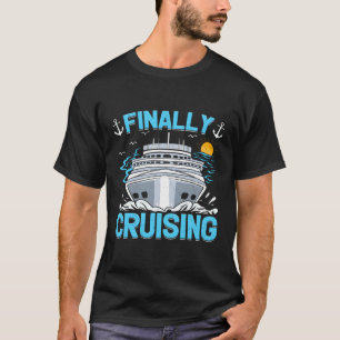 T-shirt Vacances croisière Enfin Croisière