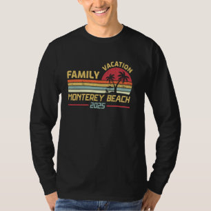 T-shirt Vacances de Famille à Monterey Beach Californie 20