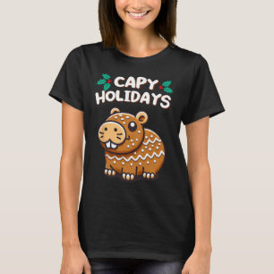 T-shirt Vacances de Noël Cuisine à pain d'épices Cookie
