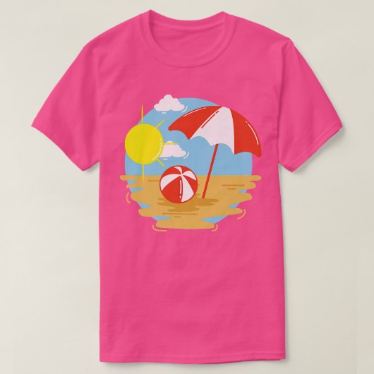 T-shirt vacances de sable voyage vacances voyage de vacanc (Design devant)