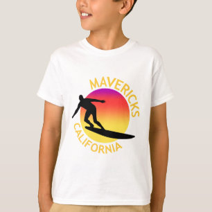 T-shirt Vacances de surf Mavericks en Californie