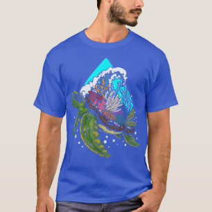 T-shirt Vacances de tortues marines Ocean Island Travel Ha