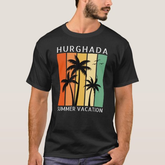 T-Shirt Vacances d'Été à Hurghada (Devant)