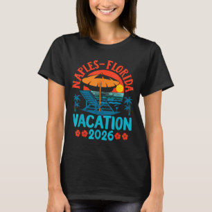 T-shirt Vacances d'été à la plage à Naples Floride 2026 po