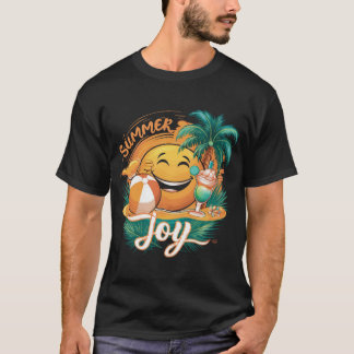 T-shirt Vacances d'été avec t-shirt, vacances d'été sur la