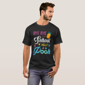 T-shirt Vacances d'été Bye Bye School Hello Pool (Devant entier)