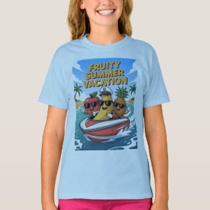 T-shirt Vacances d'été de la fruité