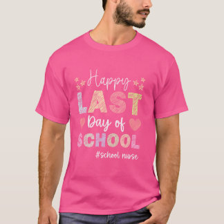 T-shirt Vacances D'Été Drôle Fin De L'Année Infirmière