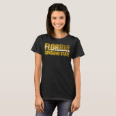 T-shirt Vacances d'été Floride Sunshine State (Devant entier)