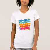 T-shirt Vacances d'été rétro (Devant)