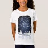 T-Shirt Vacances d'hiver Conte de fées Imaginaire Forêt de (Devant)