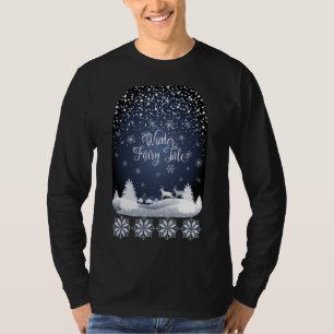 T-shirt Vacances d'hiver Conte de fées Imaginaire Forêt de