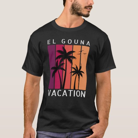T-shirt vacances El Gouna (Devant)