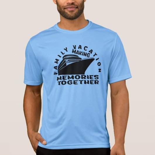 T-SHIRT VACANCES EN FAMILLE. (Devant)