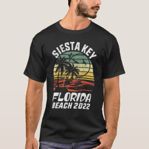 T-shirt Vacances en famille 2022 Siesta Key Beach Florida 