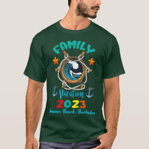 T-shirt Vacances en famille 2023 Brownes Beach Barbados