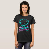 T-shirt Vacances en famille 2023 York Beach (Devant entier)