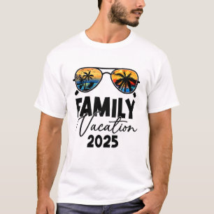 T-shirt Vacances en famille 2025 Beach Summer Family Toget