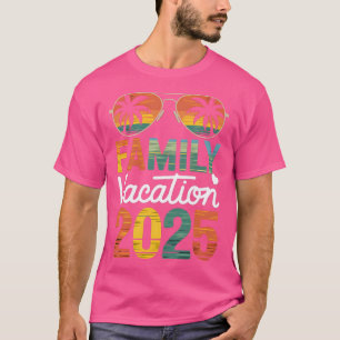 T-shirt Vacances en famille 2025 Plage été