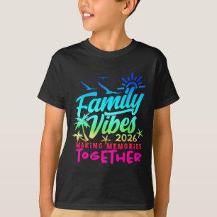T-shirt Vacances en famille 2026 Plage tenue de famille es