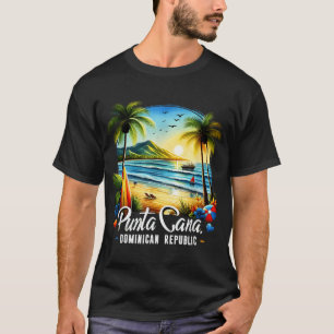 T-shirt Vacances en famille à la plage de Punta Cana en Ré