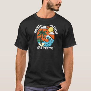 T-shirt Vacances en famille East Lyme Beach Connecticut Be