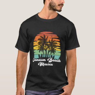 T-shirt Vacances en famille Mexico Cancun Beach