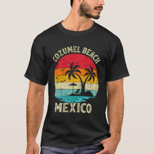 T-shirt Vacances en famille Mexico Cozumel Beach