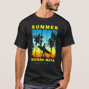 T-shirt Vacances en famille Mexico Riviera Maya Sunset Bea