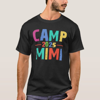 T-shirt Vacances en famille Mimi 2025 Ensemble de camping