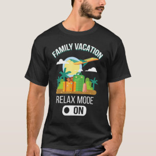 T-shirt Vacances en famille Mode détente sur