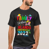 T-shirt Vacances en famille Orlando Faire des souvenirs en (Devant)