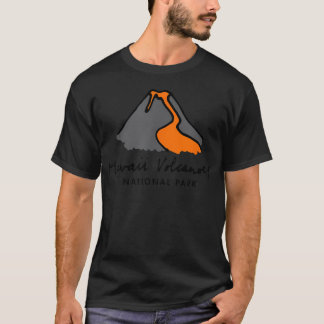 T-shirt Vacances en famille - Rétro Hawaii Parc national d
