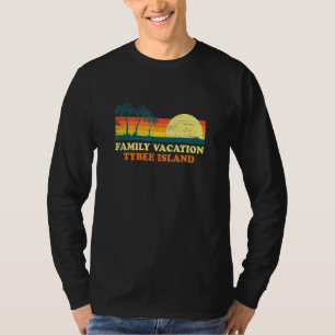 T-shirt Vacances en famille Tybee Island American Georgia