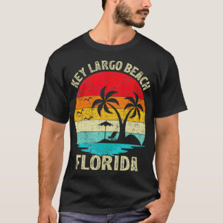 T-shirt Vacances en famille Vintage Retro Florida Key Larg