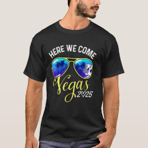 T-shirt Vacances en famille Voyage de filles à Vegas Las V