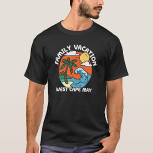 T-shirt Vacances en famille West Cape May Beach New Jersey