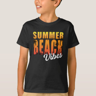 T-shirt Vacances en mer d'été Sun Surf Beach Cool Drôle ca