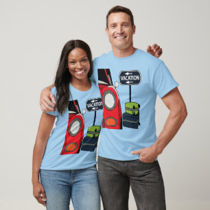 T-shirt Vacances en road trip