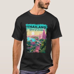 T-shirt Vacances en Thaïlande Vintage
